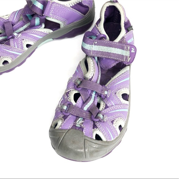 purple water shoes